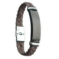 thumbnail image 3 of Pulsera de San Valentín con decoración , regalo único, joyería ligera para la playa Marrón Negro, 3 of 8