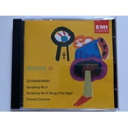 Szymanowski - Symphony No. 2, Symphony No. 3 'Song Of The Night', Concert Overture / Matrix 10 / EMI Classics Audio CD Stereo 1994 / 724356508224