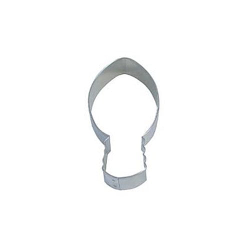 Dress My Cupcake Light Bulb Holiday Cookie Cutter - 4.25-Inch, Tinplate With Coating