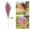 thumbnail image 4 of 5PCS Faux Pampas Grass Large 27""""""""/70CM Tall Artificial Pompous Grass Branches Stems Plants Floor Vase Filler for Decor Flower Arrangement ,, 4 of 8