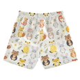thumbnail image 2 of joogoo Boys Swim Trunks Cartoon Fox Rabbit Animals Beach Board Shorts Drawstring Swimsuit 5T, 2 of 6
