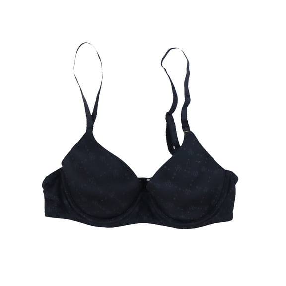 Lauren Ralph Lauren Women's Bra Comfort Support Adjustable Solid Black 32B New