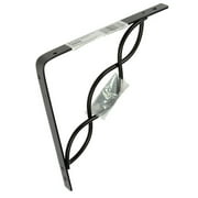 Symmetry 8" x 8" Shelf Bracket, Decorative Bronze