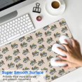 thumbnail image 4 of Long Mouse Pads for Desk,Light Pink Bigfoot and Mountain Pattern Desk Mats on Top Of Desks, Desk Mouse Pad Extra Large with 3mm Non-Slip Base and Stitched Edge for Gaming,Office,Work,Home 35.4"x15.7", 4 of 6