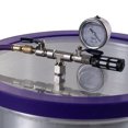 thumbnail image 4 of BVV Vacuum Chamber (10 Gallon) - High Strength & Durable Aluminum Vacuum Degassing Chamber Kit with Vacuum Pad, Gauge, HVAC Hose & Air Filter, 4 of 5