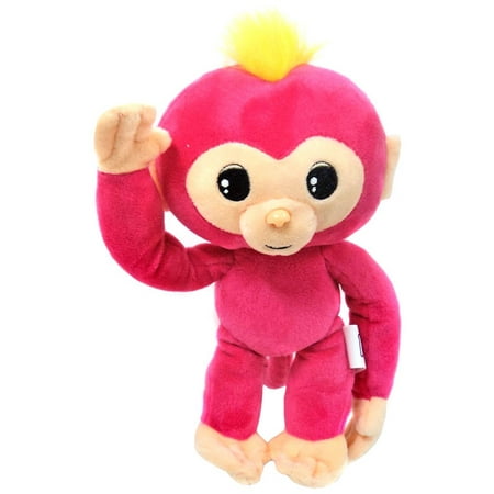 Fingerlings Baby Monkey Pink with Yellow Hair 10