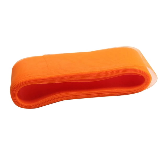 Trenza de crinolina de crin para manualidades DIY para vestidos de novia, faldas, postizos, naranja
