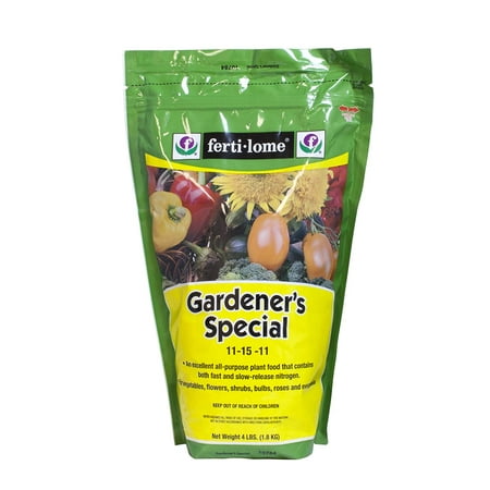 GARDNER SPECIAL FOOD 4LB by FERTI-LOME MfrPartNo 10784, Also for Shrubs, Bulbs, Roses and Evergreens By