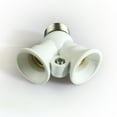 thumbnail image 3 of 2 in 1 Splitter E27 to 2 E14 LED Light Lamp Adapter Converter Bulb Holder Base, 3 of 6