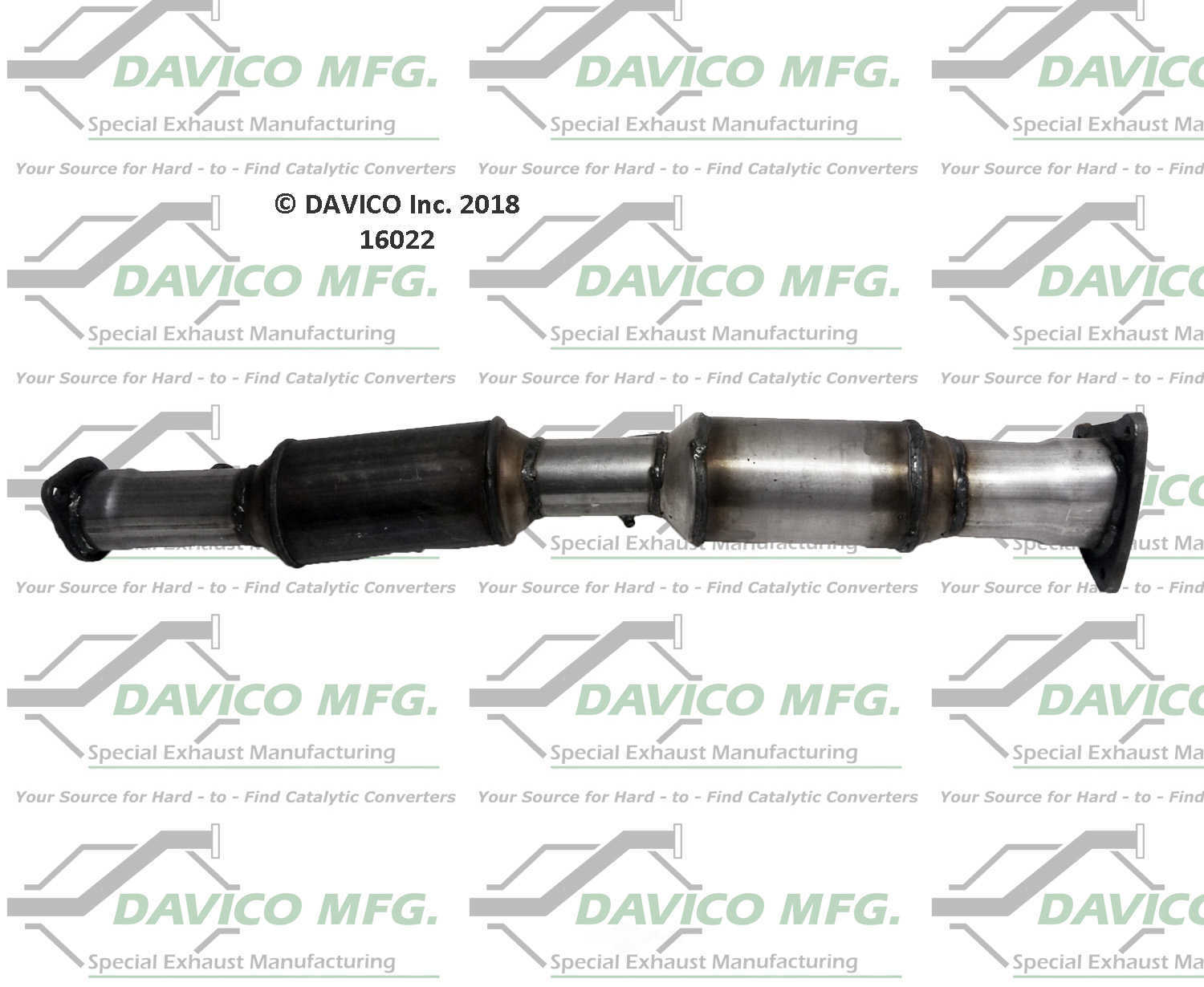 Davico Mfg 16022 Direct-Fit Catalytic Converter