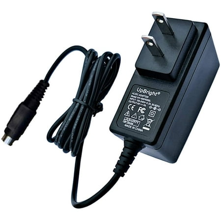 

UPBRIGHT 3-Pin 12V AC/DC Adapter Compatible with LEI 481208OO3CT LS-A8069-ADT1-A 481208003CT LS-A8069-ADT1A Leader Electronics Inc 12VDC 800mA DC12V 0.8A 1A 12.0VDC 12.0V Class 2 Power Supply Charger
