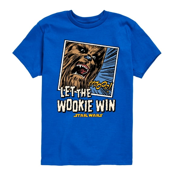 Star Wars - Let The Wookie Win - Toddler And Youth Short Sleeve Tee
