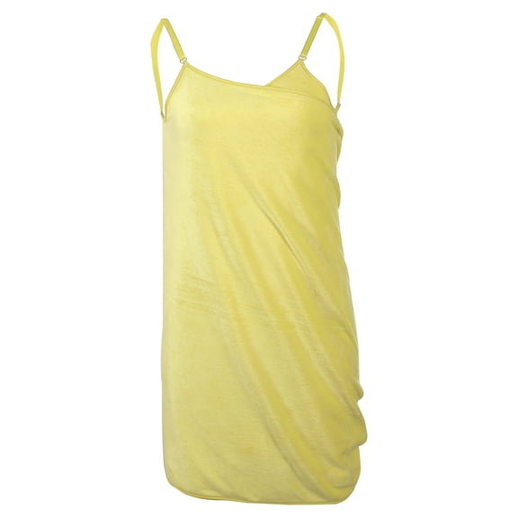 Toalla de Baño para Mujer Unique Bargains Amarillo Correa Ajustable
