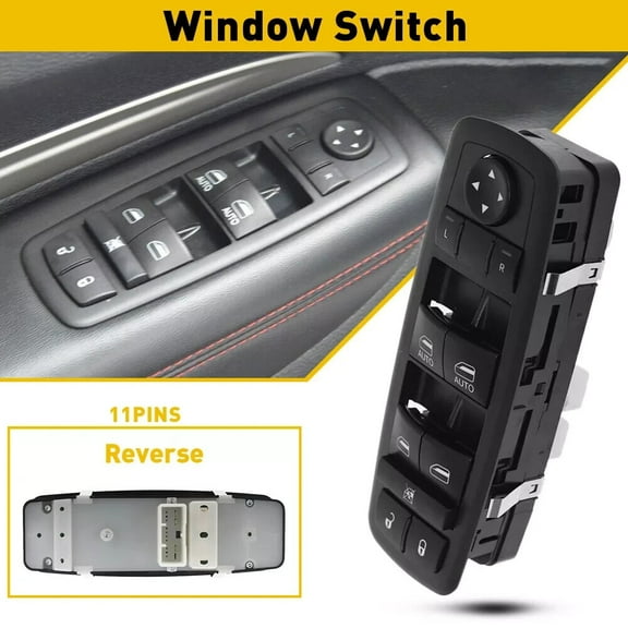 For 2014-2019 Jeep Grand Cherokee Master Power Window Switch Front Driver Side