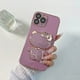 thumbnail image 1 of HelloKitty-funda de teléfono con espejo de maquillaje, carcasa trasera suave chapada para IPhone 14 Pro Max 13 12 11 X Xr Xs Max Fivean unisex, 1 of 2