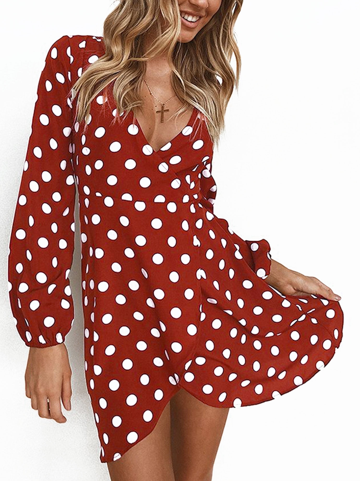 wrap dresses casual