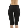 thumbnail image 2 of Hot Shapers Women's Thermal Capri Pants (XL, Black), 2 of 7