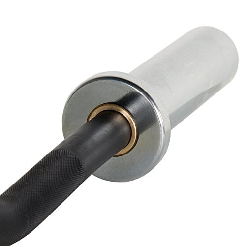 XMark XM-3675 Olympic EZ Curl Bar, 400 lb. Capacity, Weight Barbell, Bicep Curl and Triceps Extension, Use with your Preacher Curl Bench, Dumbbell Bench, Adjustable Weight Bench or Alone