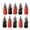 Black red each5pcs, variant on 10 PCS Binding Posts Terminals 4mm Banana Plug Socket 4mm Terminal Connector for Amplifier