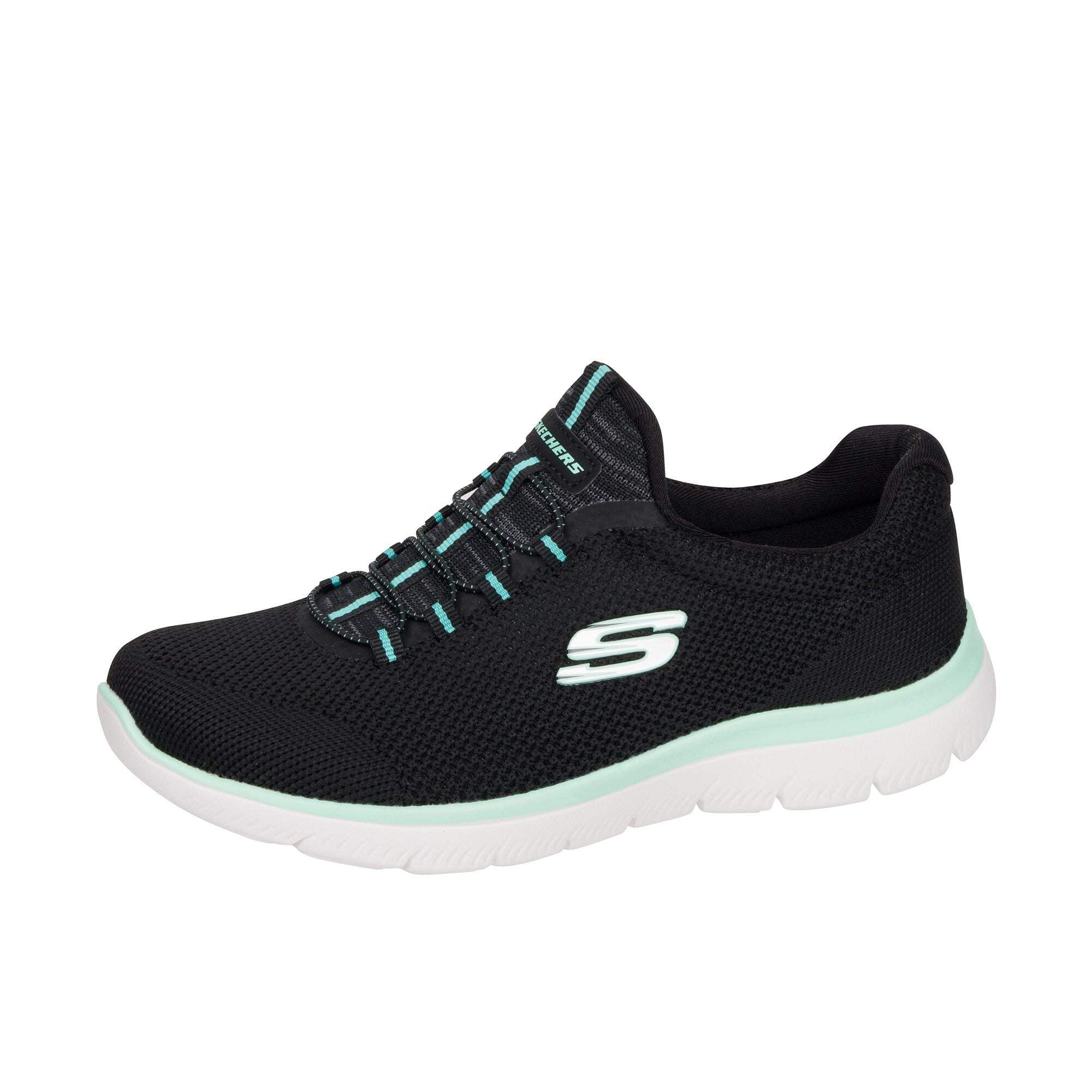 Skechers Women's SUMMITS-COOL CLASSIC Slip-On Athletic Sneaker, Wide Width Available