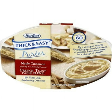 Thick & Easy Purees Maple Cinnamon French Toast - 7 ounce Tray, 7 Count