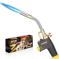 thumbnail image 1 of DOMINOX Propane Torch Head, High Intensity Torch Head Trigger Start Gas Torch, Soldering Torch for Propane, MAP and MAPP Tank, Soldering, I, 1 of 8