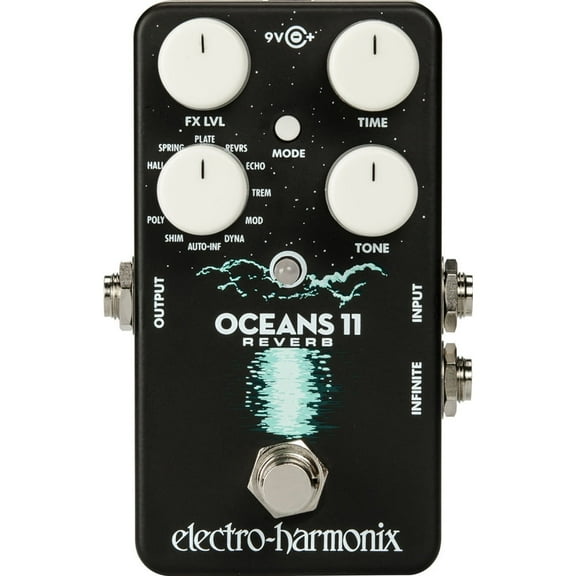 Electro-Harmonix Oceans 11 Reverb Pedal