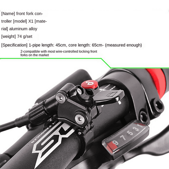 2X Bike Dropper Seatpost Bike Seatpost Dropper Remote for 22.2mm Bike Road Bicycle Handlebars Bicycle Accessories