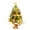 A, variant on Tabletop Mini Christmas Tree Set With Clear LED Lights, Artificial Xmas Tree With Star Treetop And Ornaments Battery Operated For Holiday Indoor Home Decoration