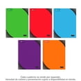 thumbnail image 2 of Cuaderno Americano Norma Uno cuadro grande 200 hojas varios colores 1 pza, 2 of 4