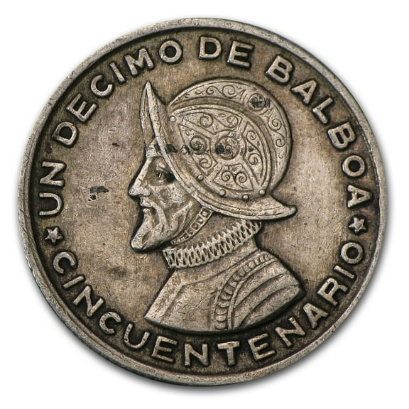 Panama Silver 1/10 Balboa Avg Circ (Random Dates)