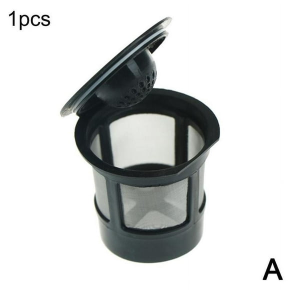 4 pcs Black Refillable Reusable Single K-Cups Filter For Keurig Maker Pod FAG2 B4L8