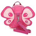 thumbnail image 1 of Mochila de seguridad para bebés con diseño de mariposa, mini bolso antipérdida para niños pequeños con cinturón de seguridad, color rosa., 1 of 5