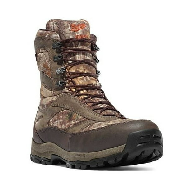 danner men's high ground 8 realtree x 1000g hiking boot,brown/green,15 d us