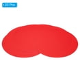 thumbnail image 3 of Uxcell 13-inch Round Cardboard Paper, 20 Pcs Blank Disc Circles Slices for Party Decorations DIY Craft, Red, 3 of 6