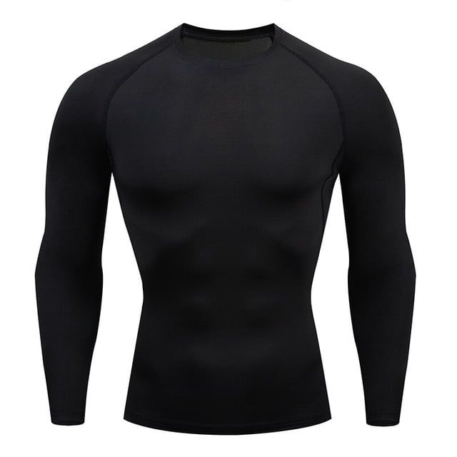 Camiseta de compresión para correr para hombre, camiseta deportiva de manga larga ajustada para Fitness, camisetas para correr, ropa deportiva para gimnasio, ropa deportiva de secado rápido Rashgard Tan Jianjun unisex
