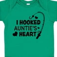 thumbnail image 4 of Inktastic I Hooked Auntie's Heart with Fishing Rod Boys or Girls Baby Bodysuit, 4 of 5