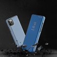 thumbnail image 5 of For iPhone 15 Plated Mirror Horizontal Flip Leather Phone Case with Holder, 5 of 5