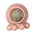 thumbnail image 3 of Catnip Ball Comestible Gato Juguete para Gato Lamiendo Gato Esférico Catnip Juguete Giratorio Rosado Yuyangstore bola de hierba gatera, 3 of 8