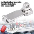 thumbnail image 3 of Qiilu Boat Stainless Steel Locker Latch Clamp Anti-Rattle Marine Hatch Fastener 75MM, Locker Latch Clamp, Hatch Clamp Fastener, 3 of 8