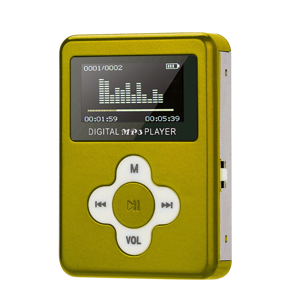 Portable Mini USB MP3 Player LCD Screen Support 32GB Micro SD TF Card MP3 Player 