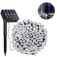 thumbnail image 3 of Guirnalda de luces solares para exteriores FloreceBien, guirnalda de luces solares LED FANSIR de 22 m y 200 LED, guirnalda de luces solares para exteriores, resistente a la intemperie, con 8 modos de, 3 of 8