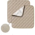 thumbnail image 1 of 2 Pack Ultra Washable Seat Pad (21x 22in) For Incontinence - Seniors, Adult, Children, Or Pet Underpad Protection(beige), 1 of 4