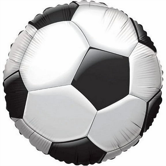 A2Z Balloon Company Soccer 18" Multi-color Balloons, 2 Count
