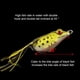 thumbnail image 5 of Soidarity Juego de aparejos de curricán de imitación de rana, cebos biónicos realistas, señuelos de pesca reutilizables, calamares, artículos Pescar Naranja amarillo Soidarity OD031680-05, 5 of 6