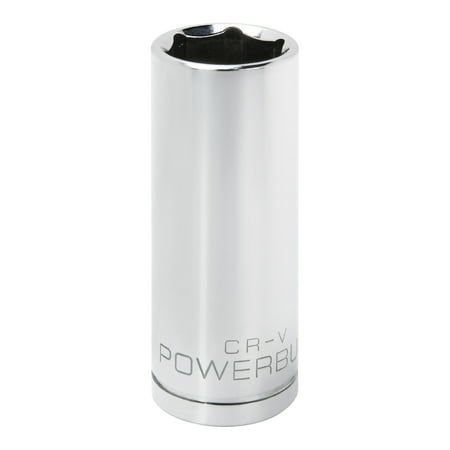 UPC: 0028907054421 | Powerbuilt 1/2 Inch Drive x 7/8 Inch 6 Point Deep Socket – 642205
