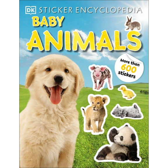 Sticker Encyclopedia Baby Animals: More Than 600 Stickers (Paperback)
