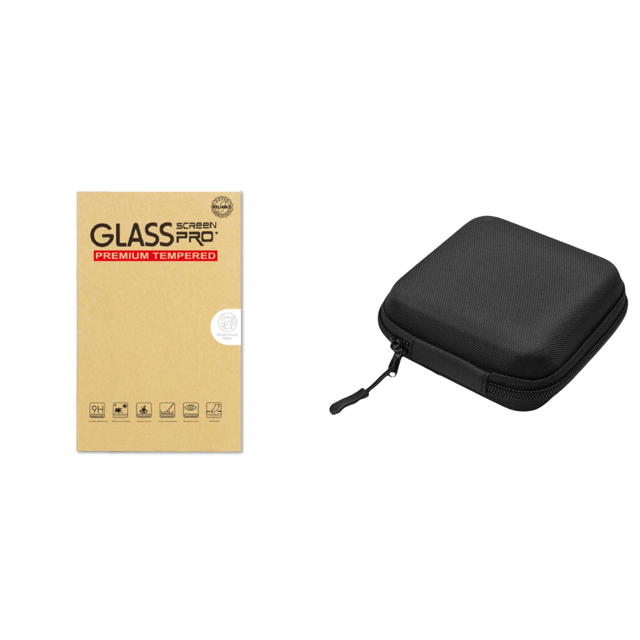 Protector Pantalla Vidrio Tempe HD Anti-Scrach Dureza 9H para V10 rojo