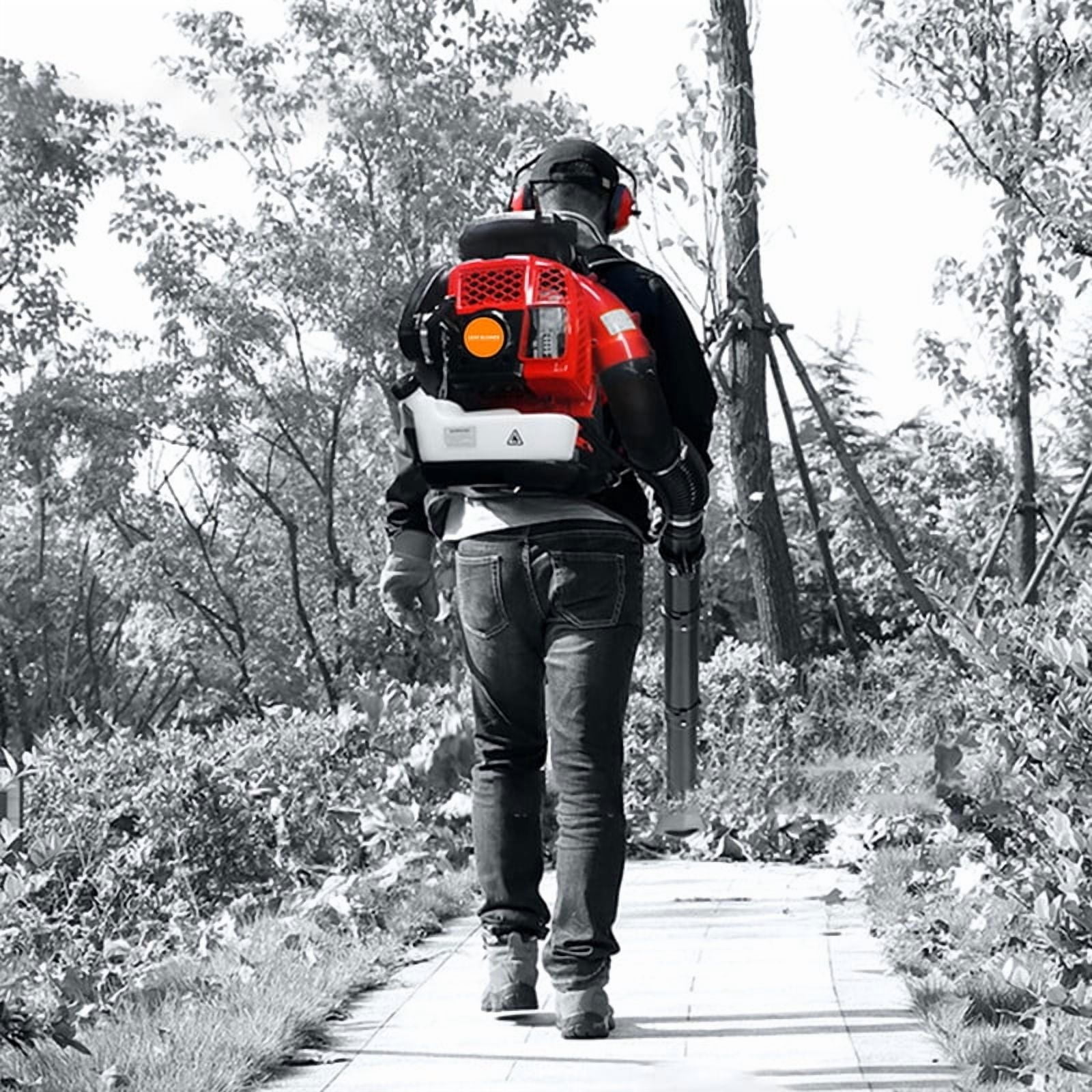 Leaf Blower, Gas Blower, Gas Leaf Blower for Lawn Care, 2 Stroke Engine 900 CFM Air Volume Tank Leaf Blower 80CC Gas Powered Backpack Snow Blower