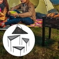 thumbnail image 4 of ligera de red triangular, de camping, para acampar al , mochilero, , parrilla de picnic, 4 of 9